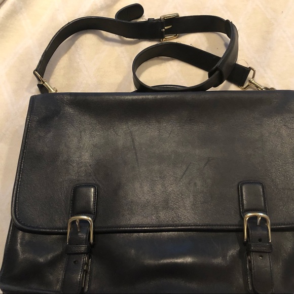Coach Rare Style Black Briefcase - Picture 1 of 4